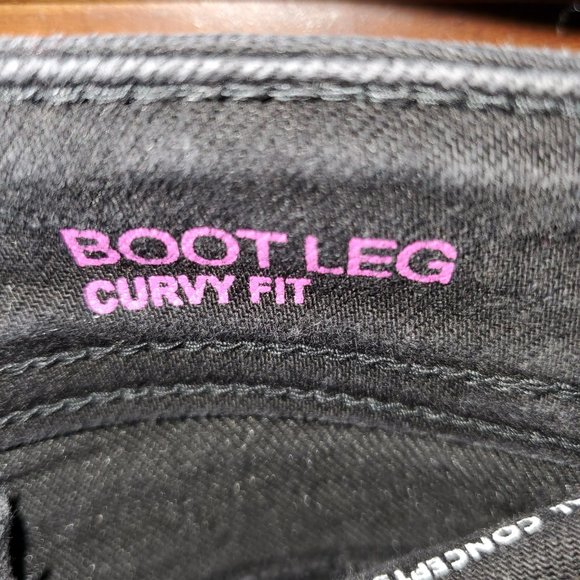 INC Bootleg Jeans Curvy Fit   Sz 0=Sz 4 - Picture 8 of 15